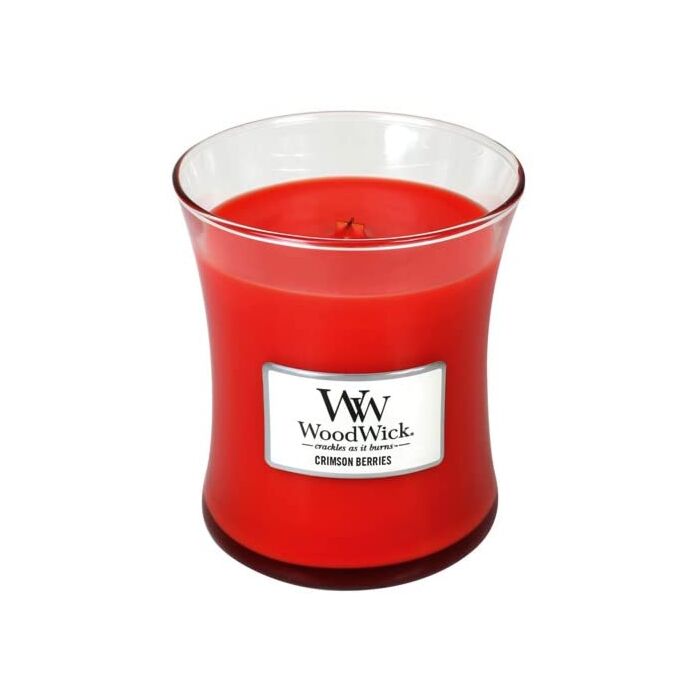 Woodwick Medium Jar - Crimson Berries